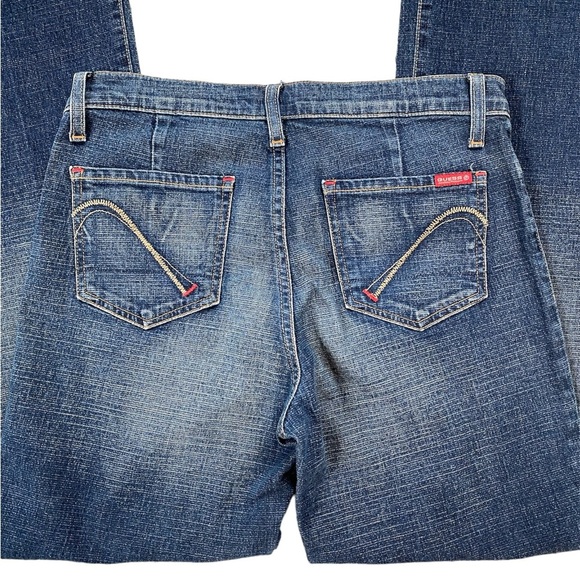 Vintage Guess Stretch Denim Flare Jeans - Picture 3 of 8